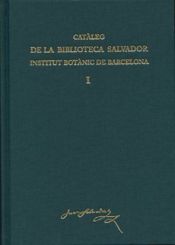 Portada de Catàleg de la Biblioteca Salvador Institut Botànic de Barcelona