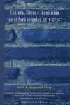 Portada de Censura, libros e inquisición en el Perú colonial, 1570-1754