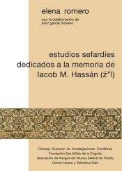 Portada de Estudios sefardíes dedicados a la memoria de Iacob M. Hassán (Z''L) (Ebook)