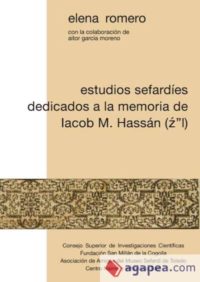 Estudios sefardíes dedicados a la memoria de Iacob M. Hassán (Z''L) (Ebook)