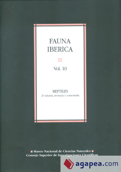 Fauna ibérica. Vol. 10, Reptiles
