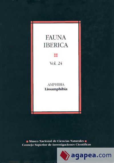 Fauna ibérica. Vol. 24. Amphibia: Lissamphibia