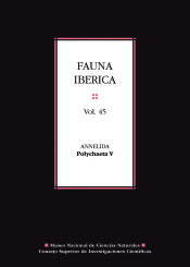 Portada de Fauna iberica. Vol. 45:Annelida: Polychaeta V