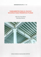 Portada de Fundamentos para el cálculo de estructuras prismáticas planas