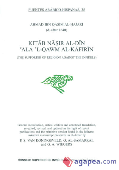 Kitab nasir al-din Ala `l-qawm al-kafirin = The supporter of religion against the infidels