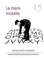 Portada de La mano invisible : confesiones de un corrector iconoclasta