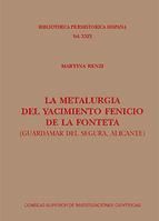 Portada de La metalurgia del yacimiento fenicio de La Fonteta (Guardamar del Segura, Alicante) (Ebook)