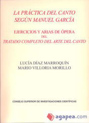 Portada de La práctica del canto según Manuel García