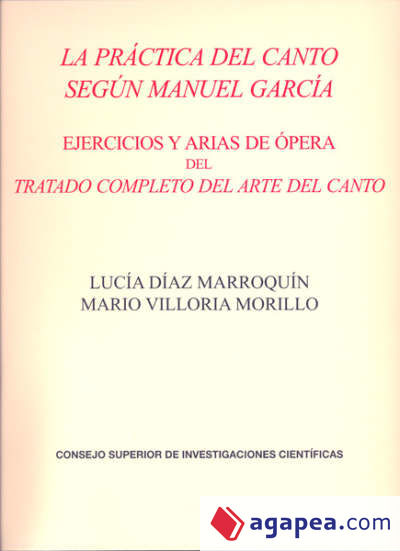 La práctica del canto según Manuel García
