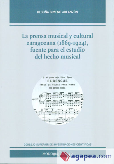 La prensa musical y cultural zarazozana (1869-1924), fuente para el estudio del hecho musical