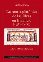 Portada de La teor&iacute;a plat&oacute;nica de las Ideas en Bizancio (siglos IX-XI) (Ebook)