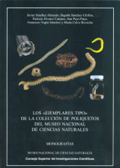 Portada de Los "ejemplares tipo" de la colección de poliquetos del Museo Nacional de Ciencias Naturales