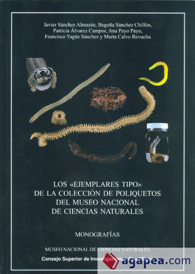 Los "ejemplares tipo" de la colección de poliquetos del Museo Nacional de Ciencias Naturales