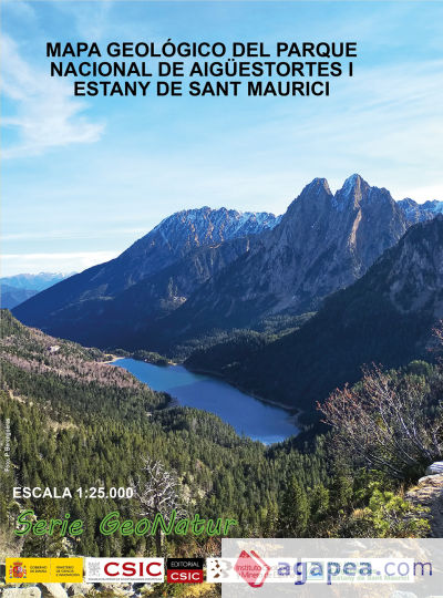Mapa geológico del Parque Nacional de Aigüestortes i Estany de Sant Maurici