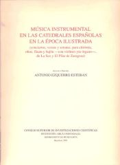 Portada de Música instrumental en las catedrales españolas en la época ilustrada