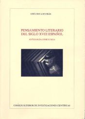 Portada de Pensamiento literario del siglo XVIII español