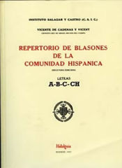 Portada de Repertorio blasones comunidad hispánica. Apéndice 1