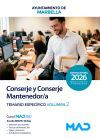 Conserje y Conserje Mantenedor/a. Temario Espec&iacute;fico volumen 2. Ayuntamiento de Marbella