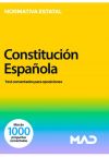 Constitución Española. Test comentados para oposiciones