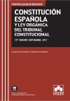 Constitución Española y Ley Orgánica del Tribunal Constitucional