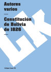 Constitución de Bolivia de 1826