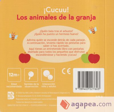 ¡CUCUU! LOS ANIMALES DE LA GRANJA