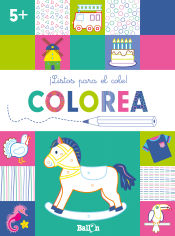 Portada de ¡LISTOS PARA EL COLE! COLOREA +5