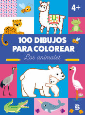 Portada de 100 DIBUJOS PARA COLOREAR-LOS ANIMALES