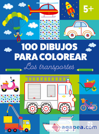 100 DIBUJOS PARA COLOREAR-LOS TRANSPORTES