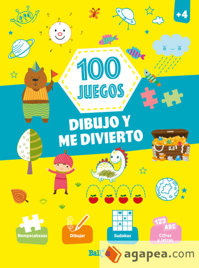 100 JUEGOS - Dibujo y me divierto +4