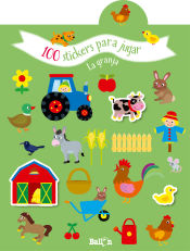 Portada de 100 STICKERS PARA JUGAR - LA GRANJA