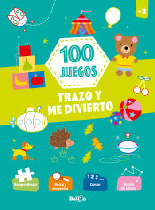 Portada de 100 juegos - Trazo y me divierto +3