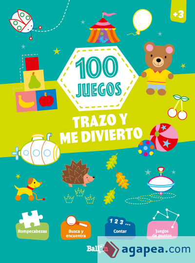 100 juegos - Trazo y me divierto +3