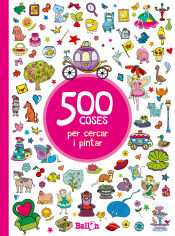 Portada de 500 coses per cercar i pintar - Vermell