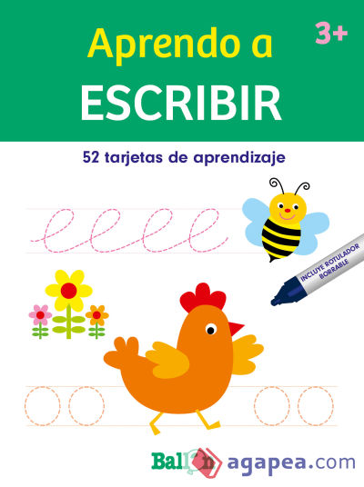 APRENDO A ESCRIBIR-TARJETAS BORRABLES