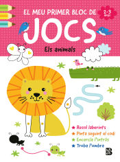 Portada de EL MEU PRIMER BLOC DE JOCS-ANIMALS