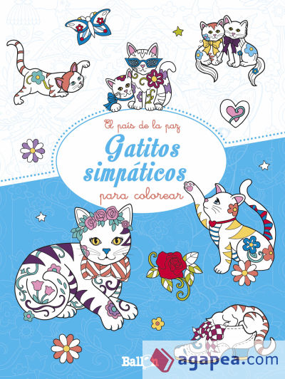 Gatitos simpáticos para colorear