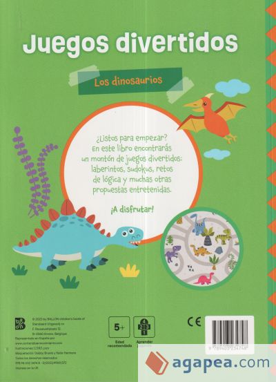 JUEGOS DIVERTIDOS-LOS DINOSAURIOS