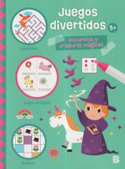 Portada de JUEGOS DIVERTIDOS-UNICORNIOS Y C.MÁGICAS