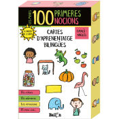 Portada de LES MEVES 100 PRIMERES NOCIONS - CARTES D'APRENENTATGE BILINGÜES