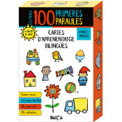 Portada de LES MEVES 100 PRIMERES PARAULES - CARTES D'APRENENTATGE BILINGÜES
