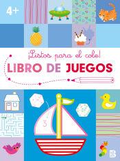 Portada de LISTOS PARA EL COLE-LIBRO DE JUEGOS +4