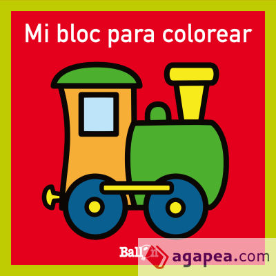 MI BLOC PARA COLOREAR - TREN