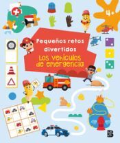 Portada de PEQUE&Ntilde;OS RETOS DIVERTIDOS-VEH&Iacute;CULOS DE EMERGENCIA