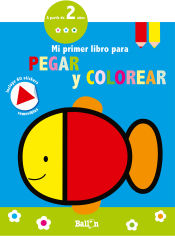 Portada de PEZ - Mi primer libro para pegar y colorear