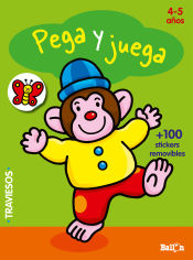 Portada de Pega y juega - Mono (4-5 años)