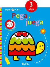 Portada de Pega y juega tortuga +3