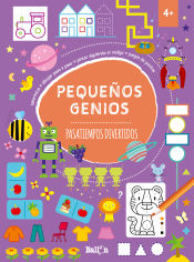 Portada de Pequeños genios - Pasatiempos divertidos +4