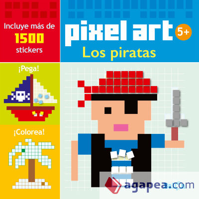 Pixel art/stickers - Los piratas