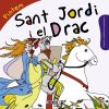 Contes i tradicions catalanes colorir. Sant Jordi i el Drac